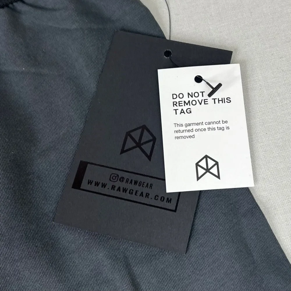 RAW‎ GEAR Mens Comfort Boxer Brief Black Sz XL NEW with Tag in Package